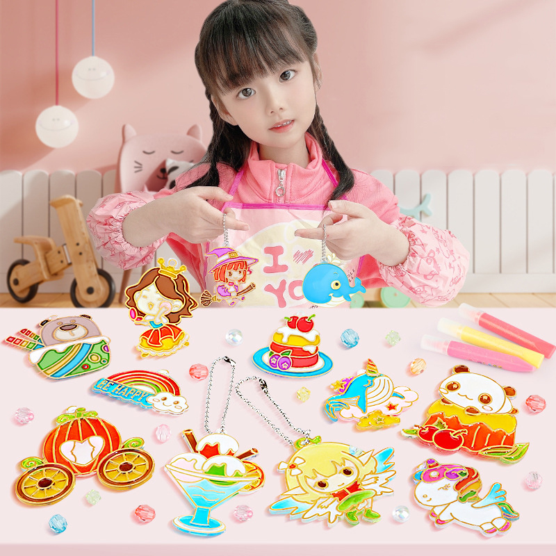 Art Craft Kits For Kids - DIY Crystal Paint Arts And Crafts