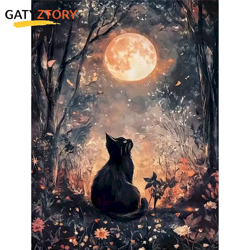 Art Craft Cat - Paint By Numbers Handiwork Art DIY