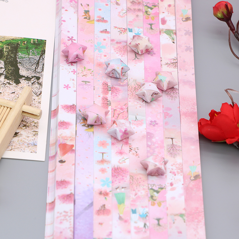 Art Craft Halloween - 540 Sheets Sakura Origami Stars Paper