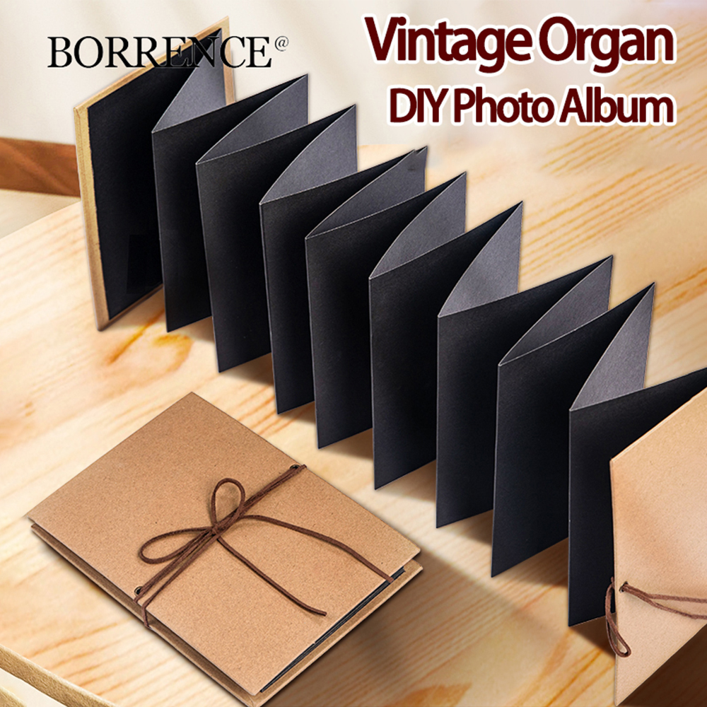 Art Craft Books - 16 Sheets Folding DIY Photo Album