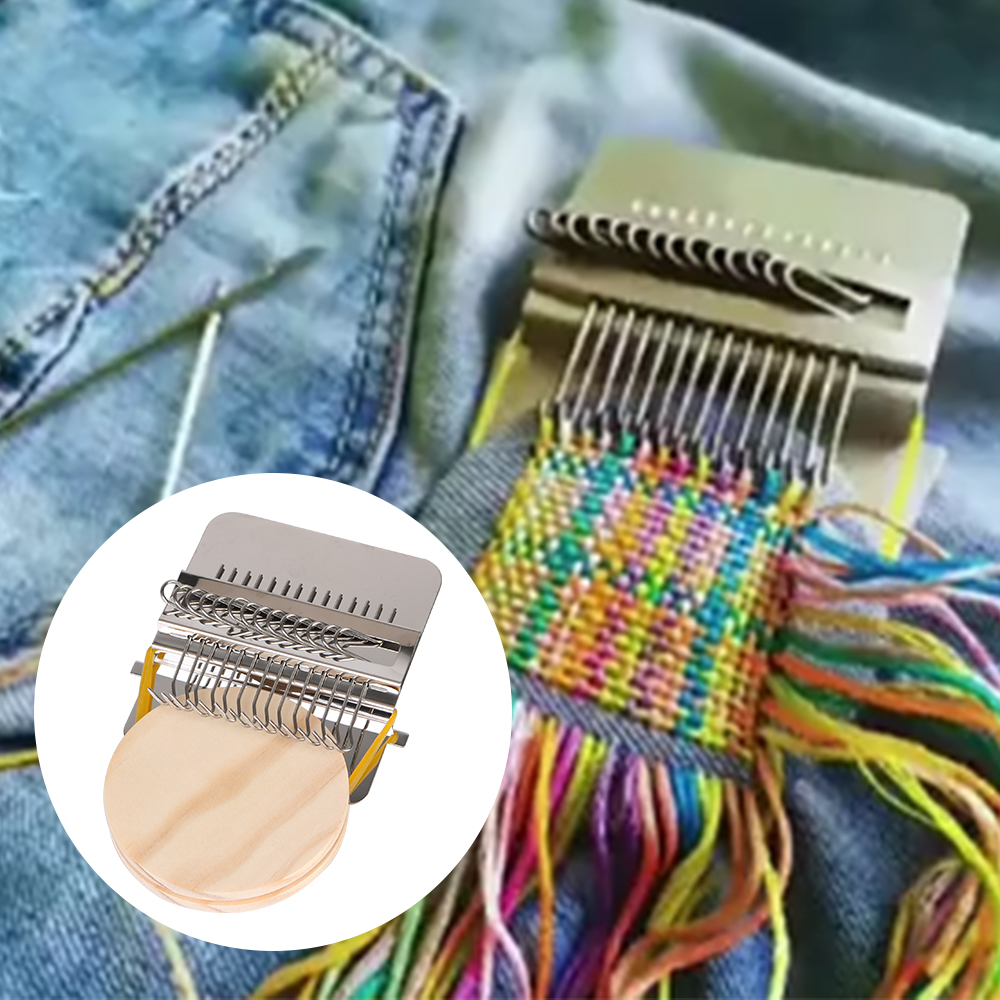 Loom Weaving Frame - For Mending Clothes and Jeans Knitting