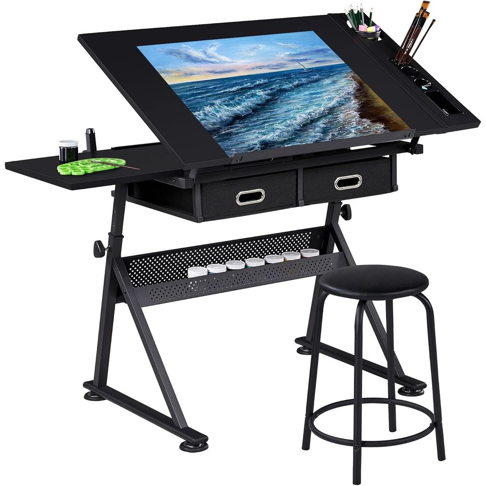 Art Craft & Architecture - Drafting Table for Artists, Height Adjustable