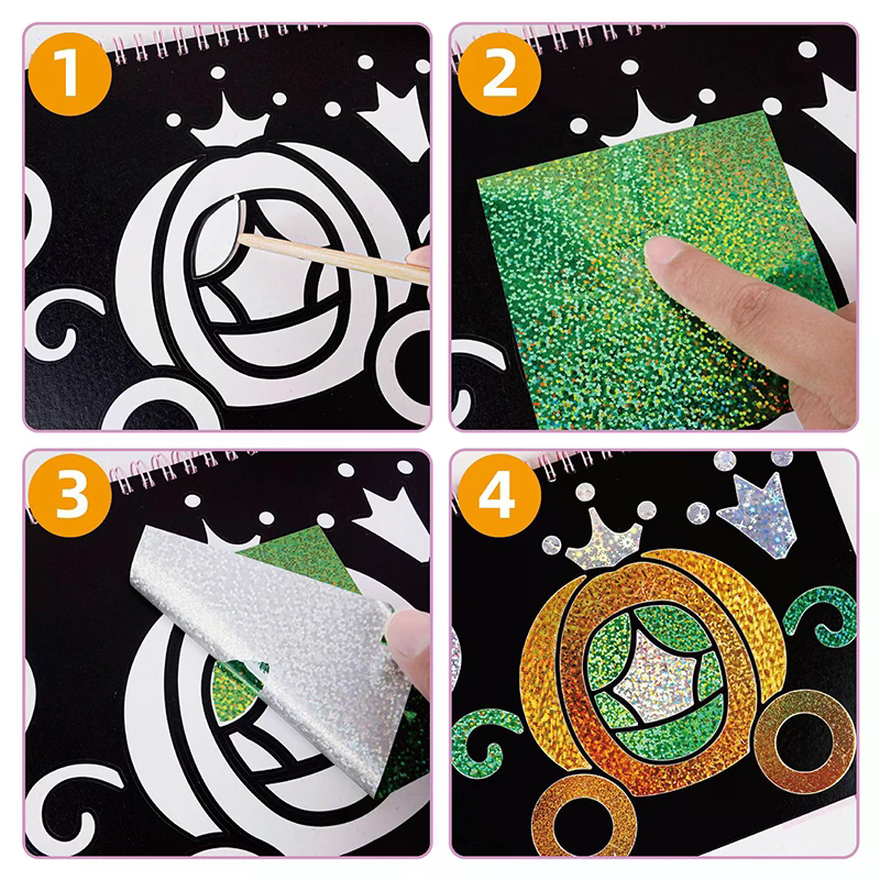 Art Kit Fun Foil Art For Kids  - огляд і ціна Art Craft Kits For Kids