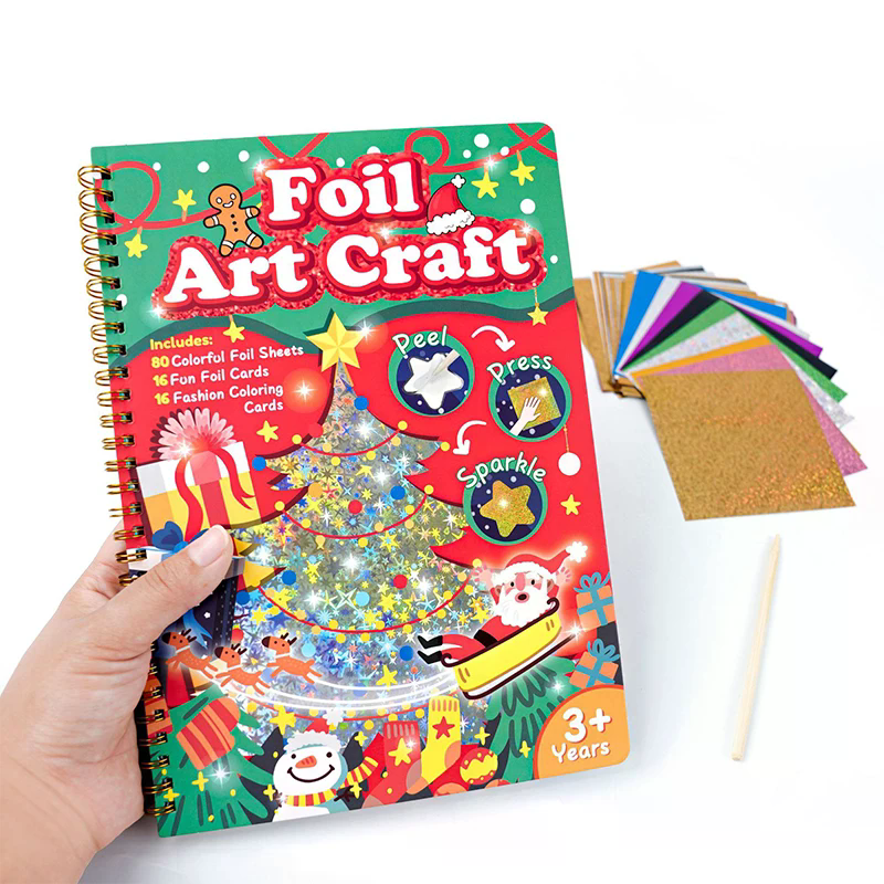 Art Kit Fun Foil Art For Kids  - огляд і ціна Art Craft Kits For Kids