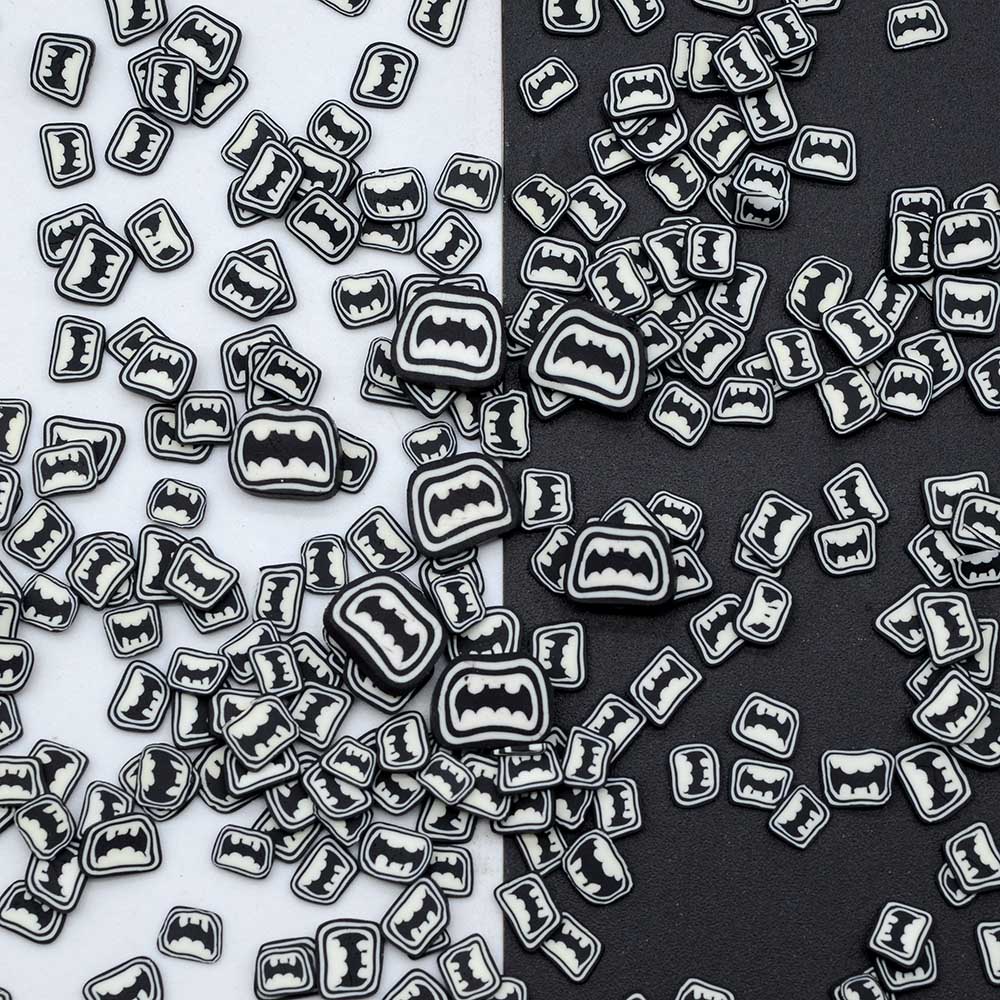 100g/Lot Polymer Cute Glow Hal - огляд і ціна Art Craft Halloween