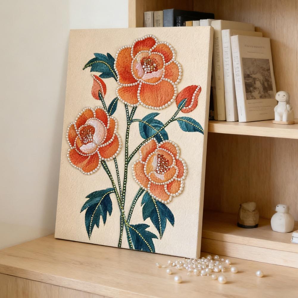 DIY Pearl 3D Plastic Painting  - огляд і ціна Diamond Painting Kit