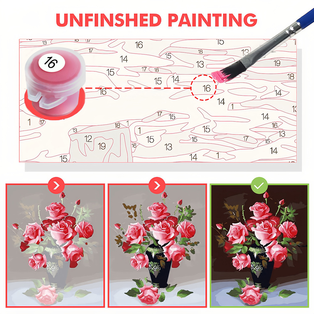 DIY Digital Oil Painting Cat K - огляд і ціна Art Craft Cat