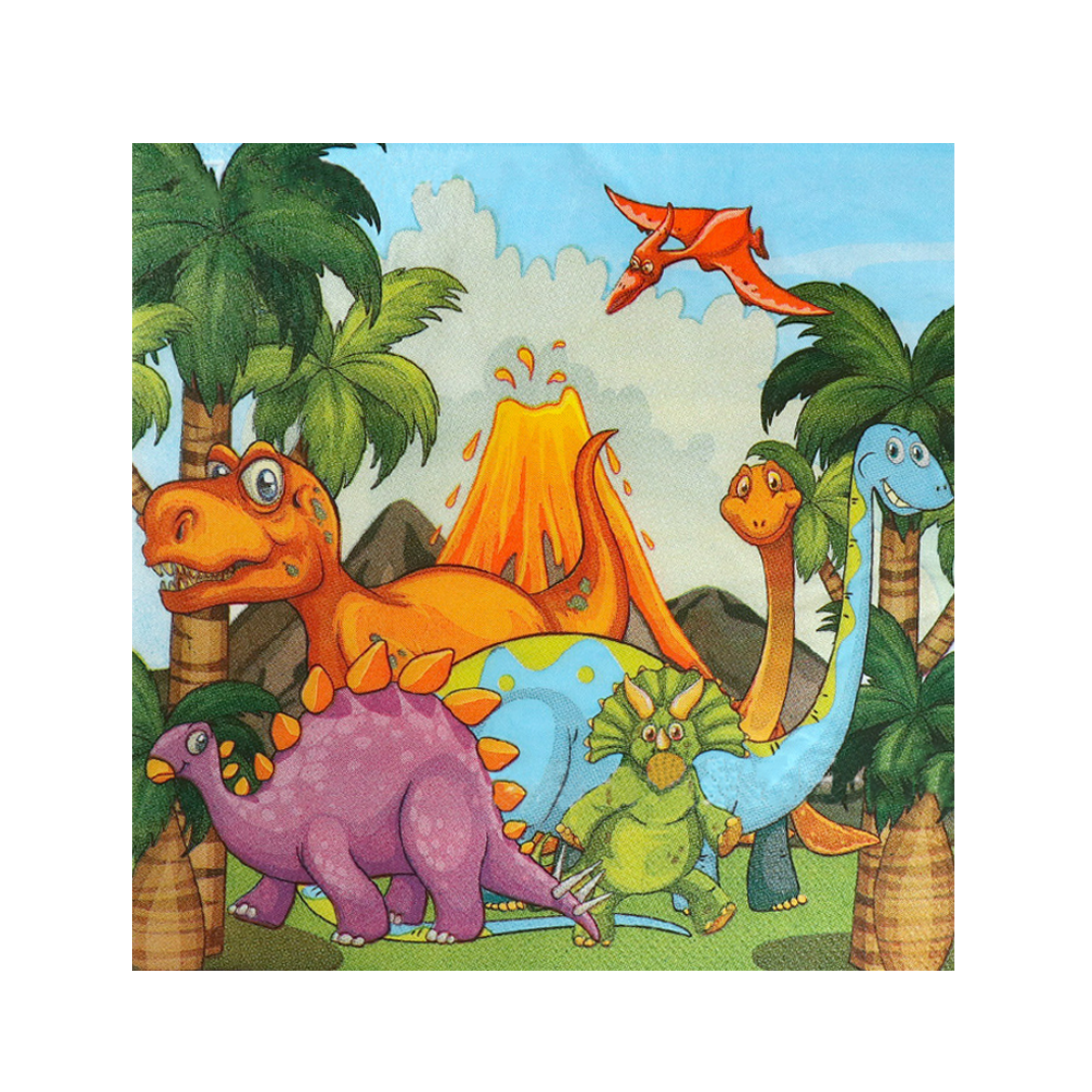 20pcs Dinosaur Party Supplies  - огляд і ціна Art Craft Dinosaur