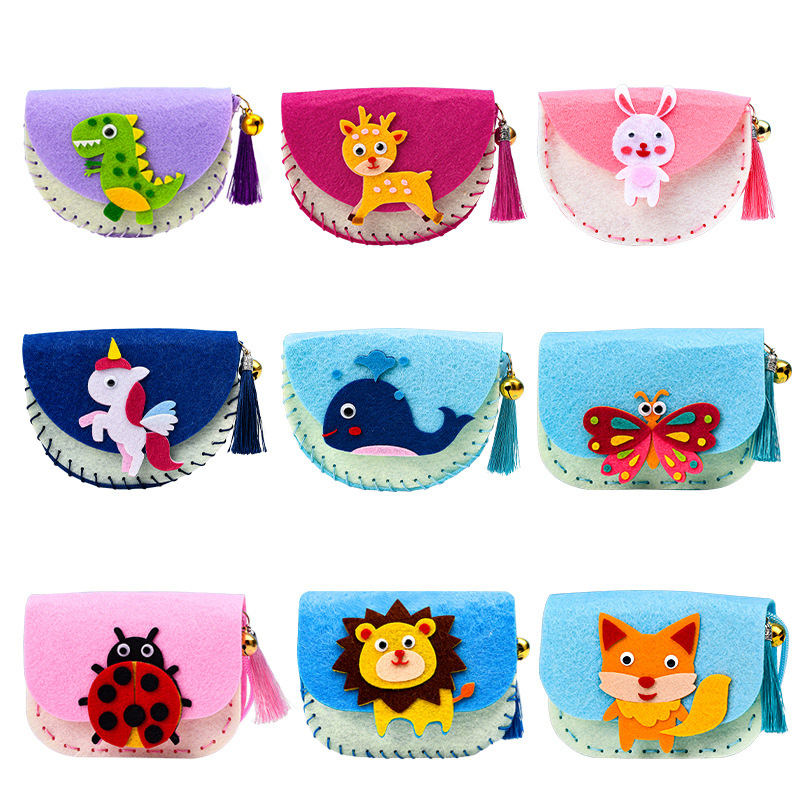 DIY Shoulder Bag Non-woven Fab - огляд і ціна Art Craft Kits For Kids