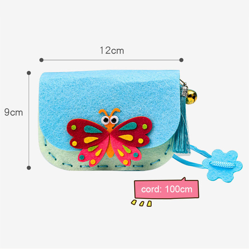 DIY Shoulder Bag Non-woven Fab - огляд і ціна Art Craft Kits For Kids