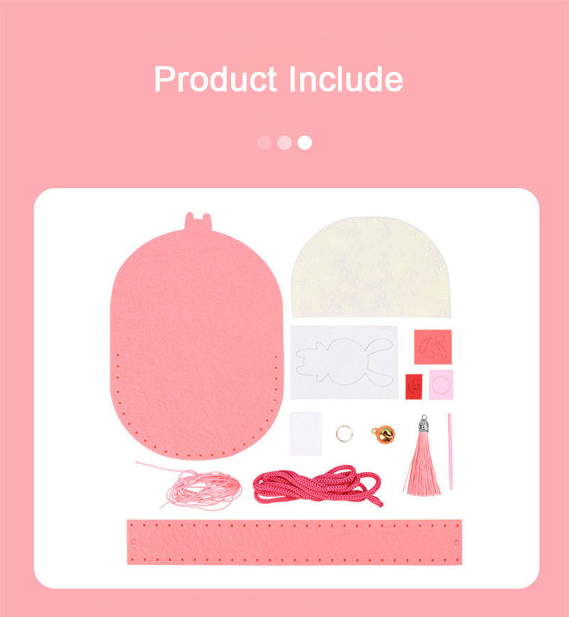 DIY Shoulder Bag Non-woven Fab - огляд і ціна Art Craft Kits For Kids