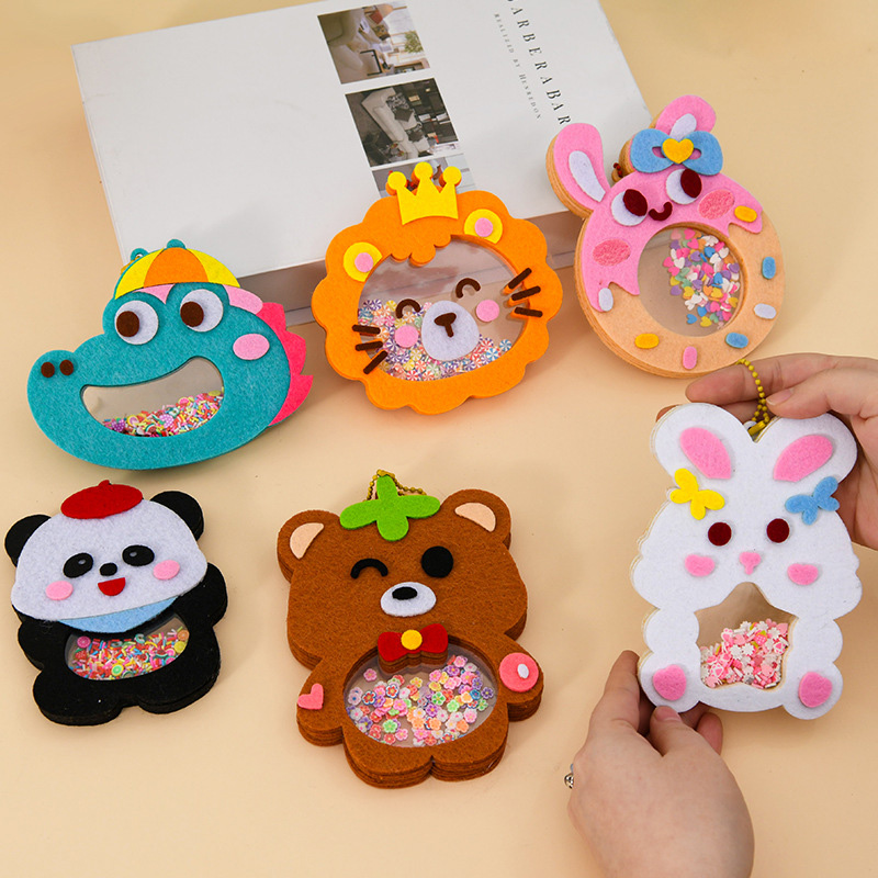 Cartoon Non Woven Shake Pendan - огляд і ціна Art Craft Kits For Kids