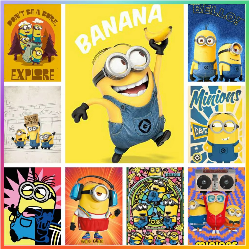 Cartoon Lovely Cute-M-Minions  - огляд і ціна Art Craft Love