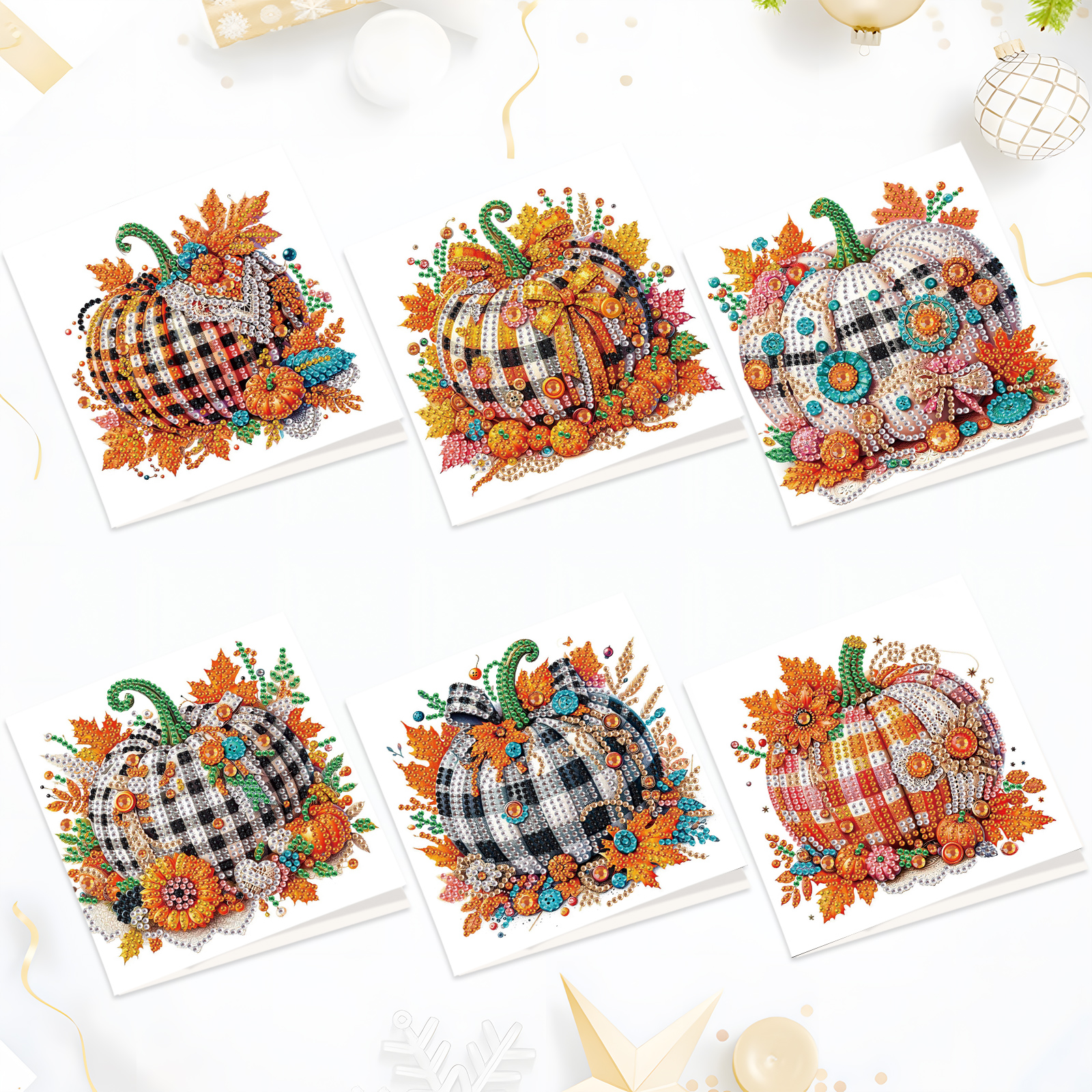 6Pcs Diamond Painting Greeting - огляд і ціна Art Craft Halloween