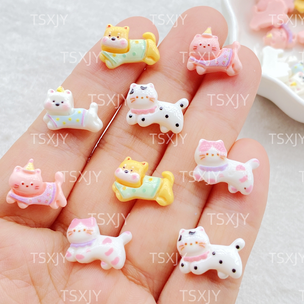 20Pcs Mixed Nail Art Resin Min - огляд і ціна Art Craft Cat