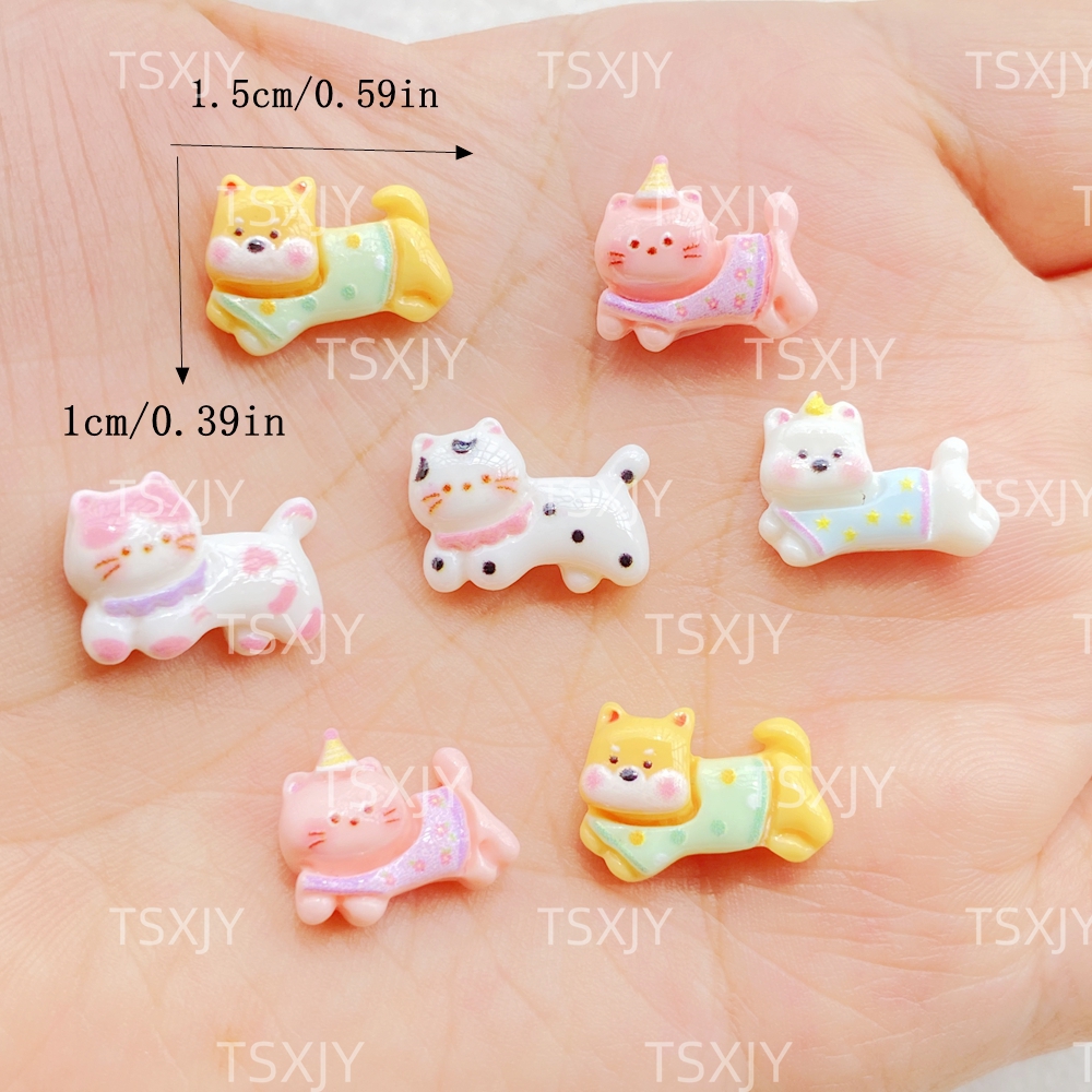 20Pcs Mixed Nail Art Resin Min - огляд і ціна Art Craft Cat