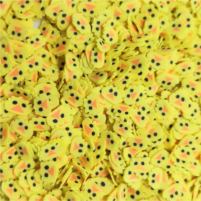 50g/lot Cute Yellow Duck Slice - огляд і ціна Art Craft Duck