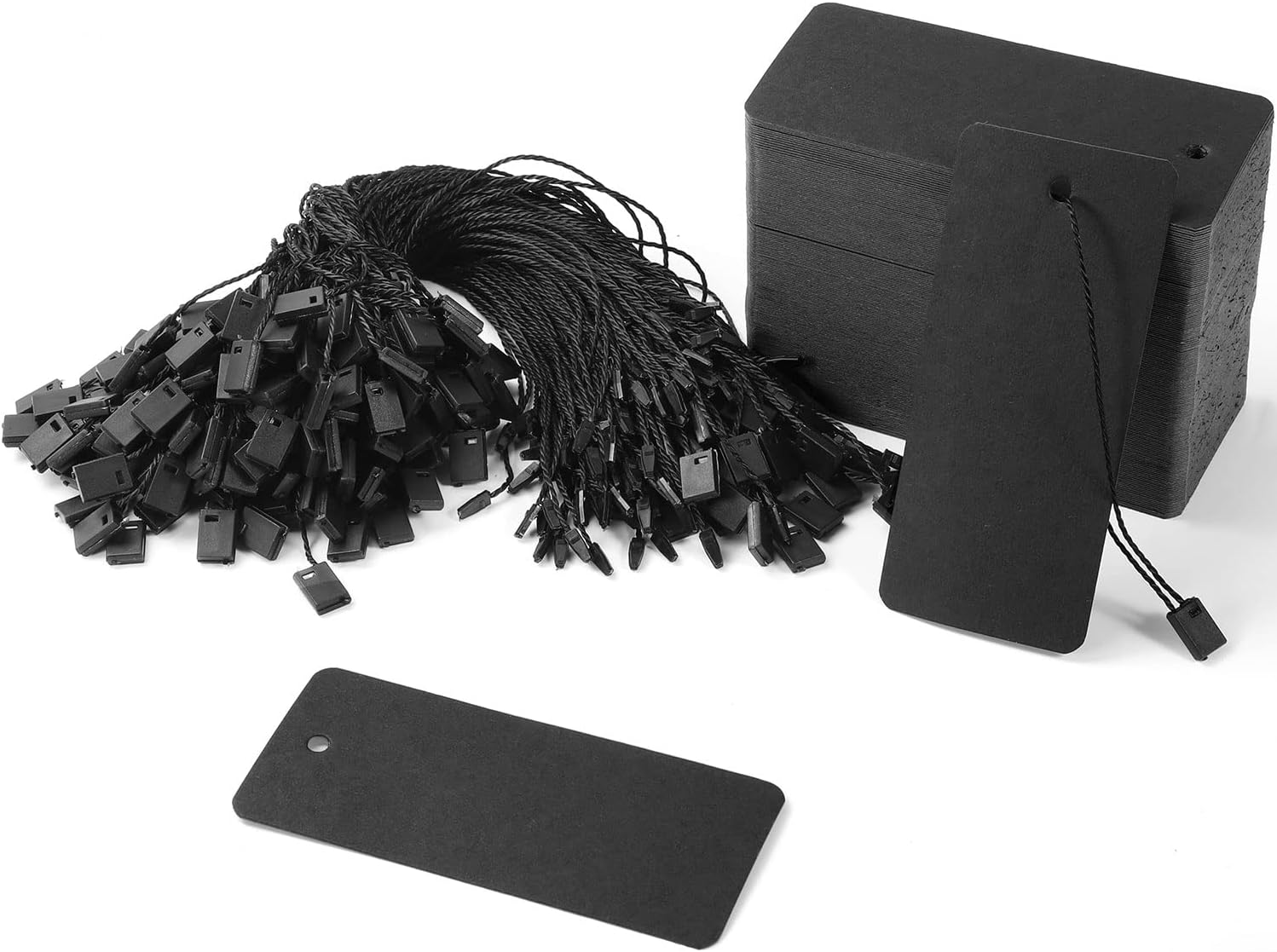 200 Black Paper Clothing Tags  - огляд і ціна Art Craft Paper