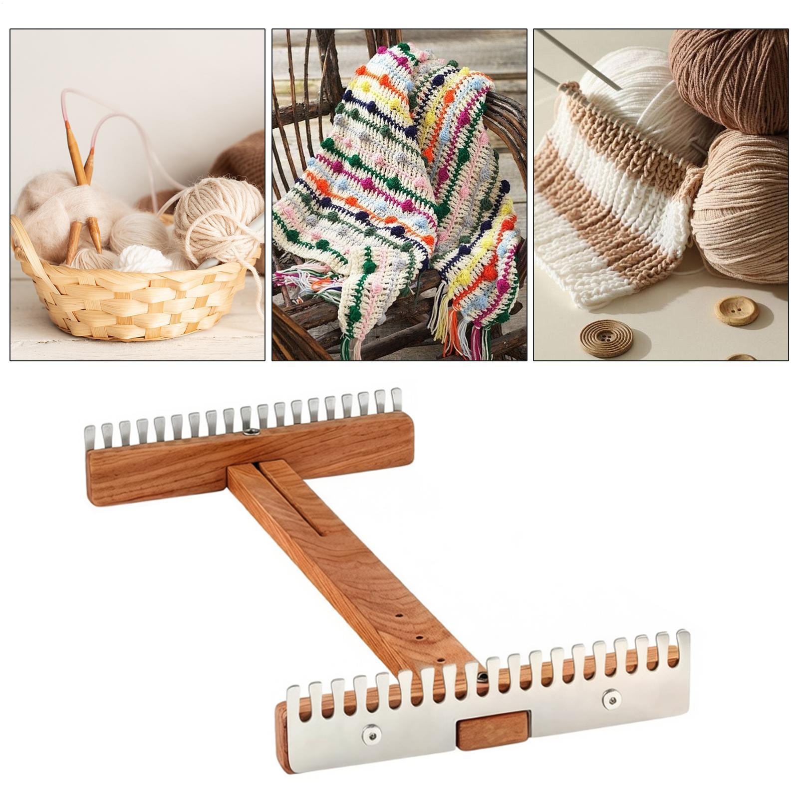 Weaving Loom Wooden Adjustable - огляд і ціна Loom Weaving Frame