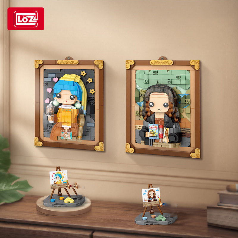 LOZ-1286 World Cute painting S - огляд і ціна Art Craft Duck