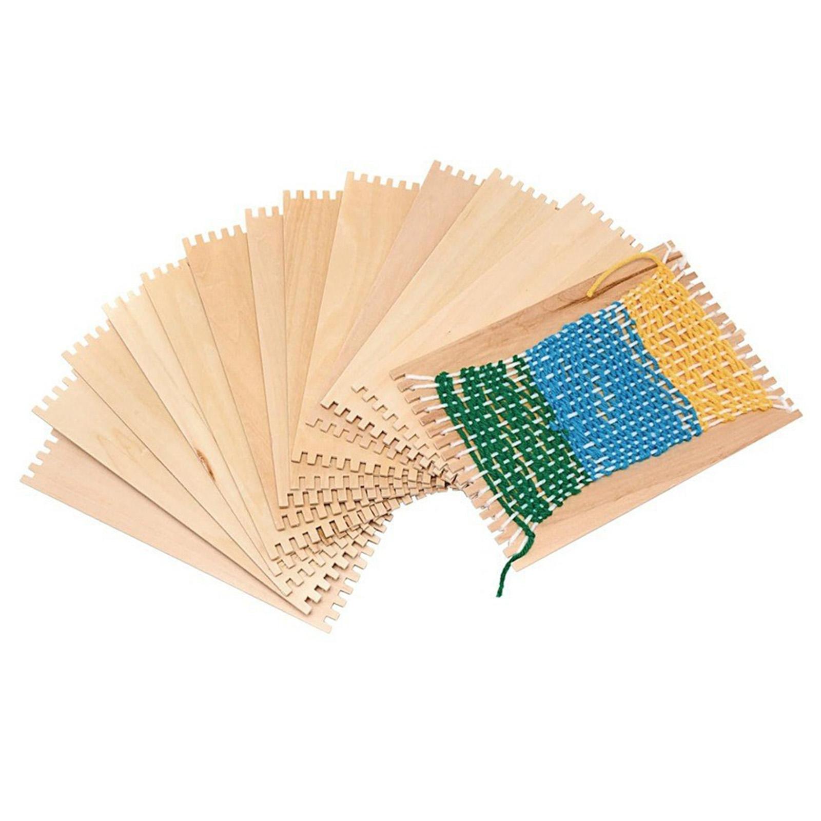 Mini Wooden Weaving Loom Kit f - огляд і ціна Loom Weaving Frame