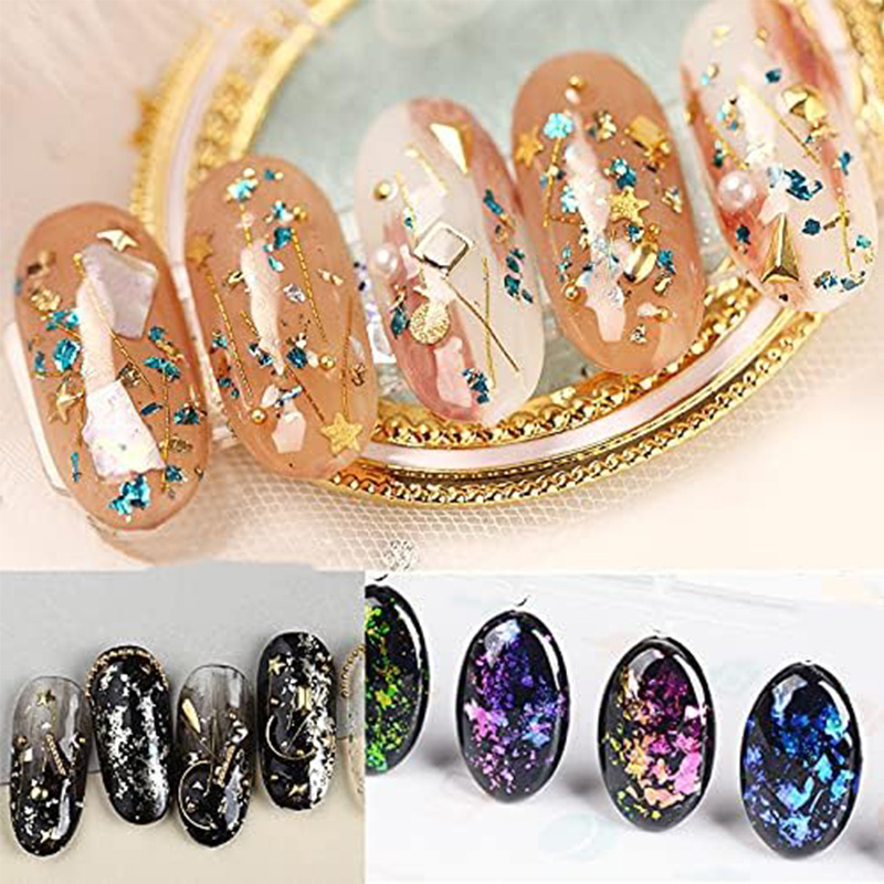 100 Sheets DIY Nail Gold Leaf  - огляд і ціна Art Craft Leaves