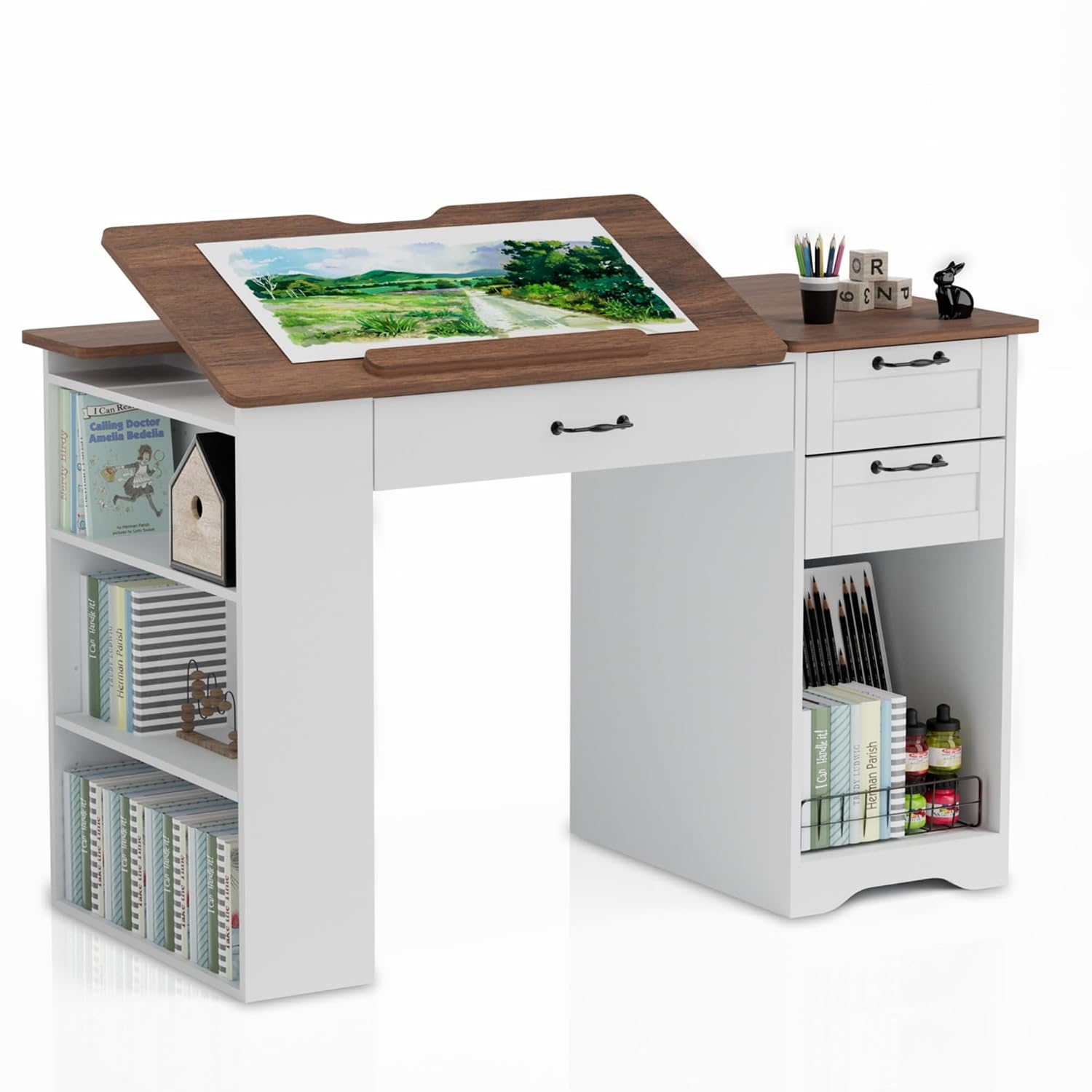 Drafting Table with Storage Ca - огляд і ціна Art Craft & Architecture