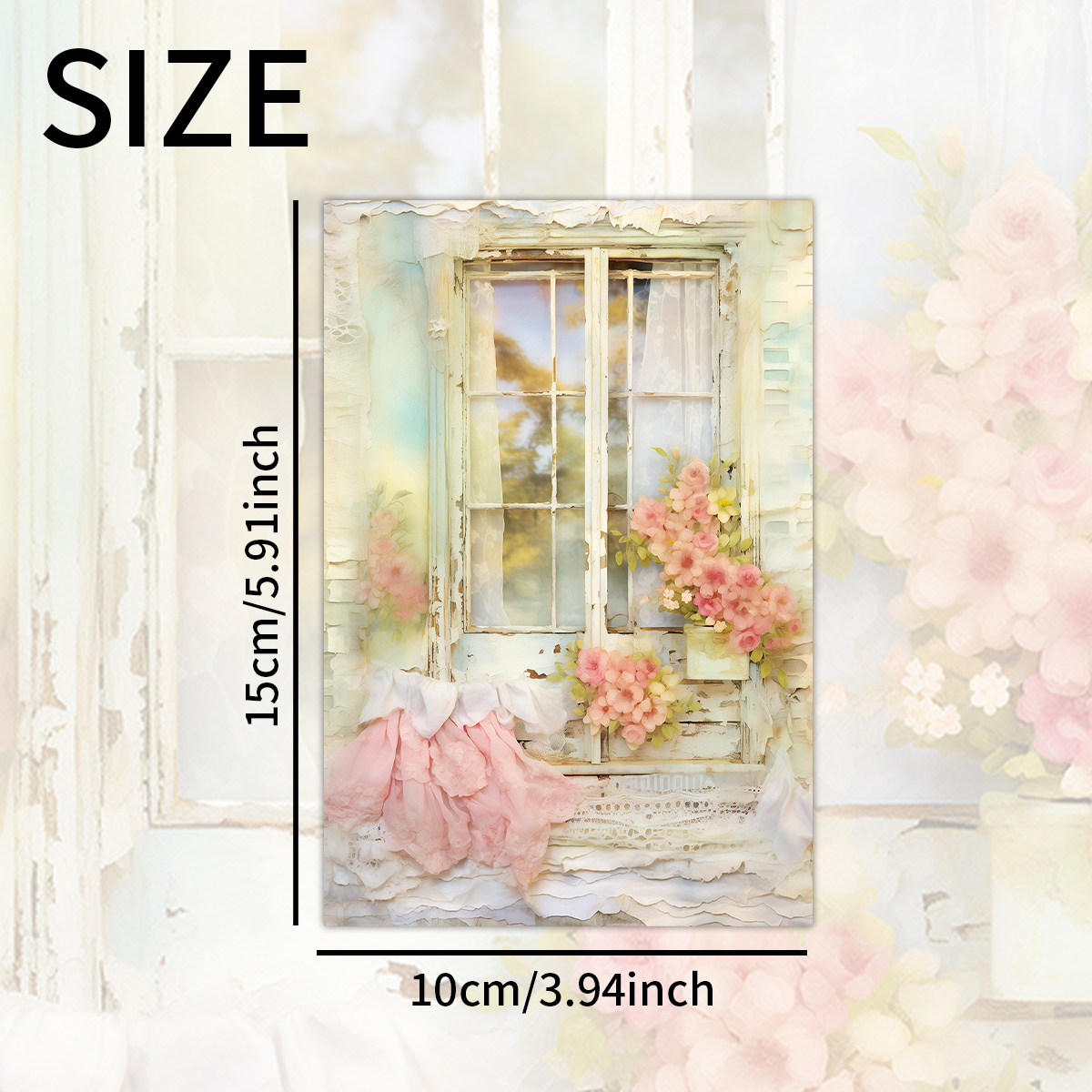 20pcs Vintage Floral Art Colla - огляд і ціна Art Craft Gallery