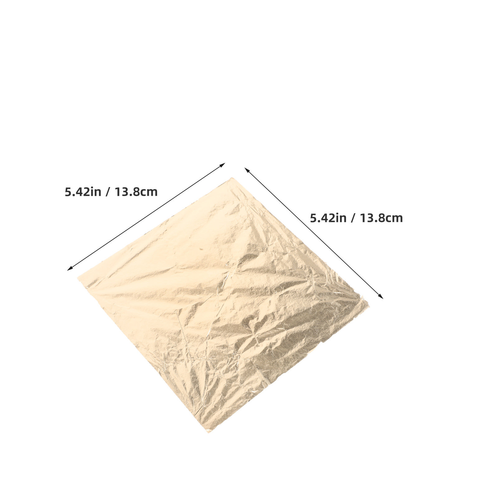 100 Sheets Gold Foil Leaf Pape - огляд і ціна Art Craft Leaves