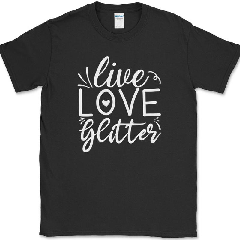 Live Love Glitter T-Shirt Funn - огляд і ціна Art Craft Love