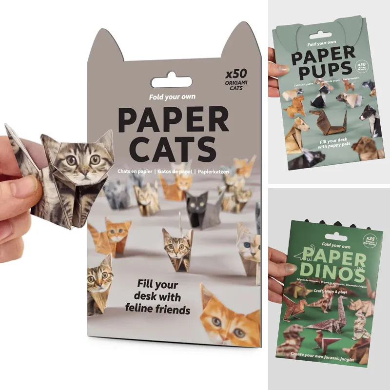 Creative DIY Origami Paper Set - огляд і ціна Art Craft Dinosaur