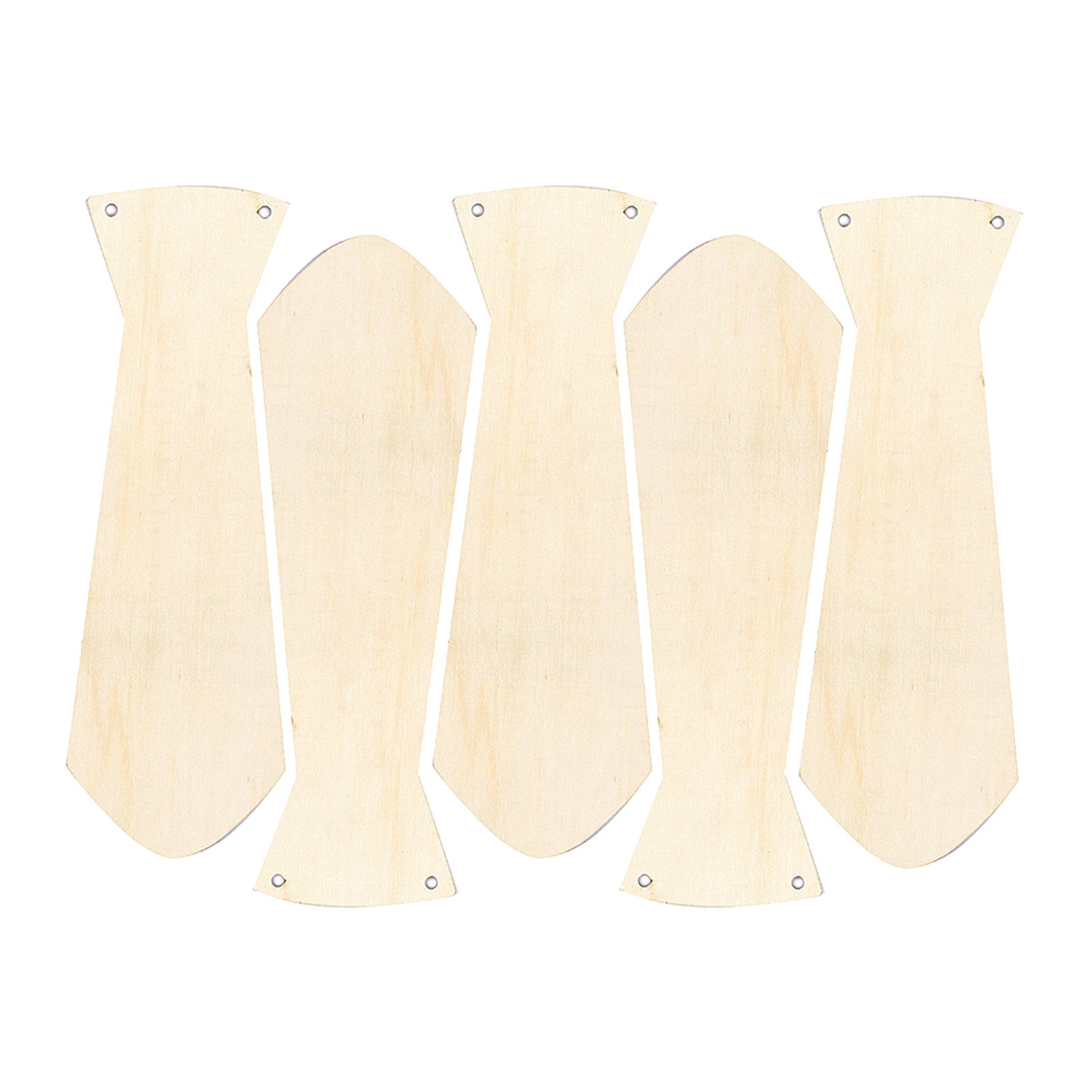5Pcs Wooden Necktie Fathers Da - огляд і ціна Art And Craft For Father'S Day