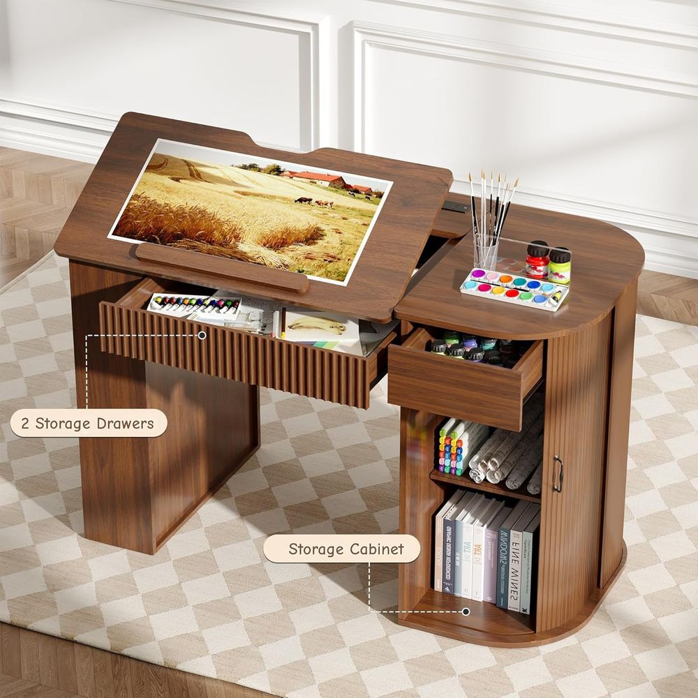 Storage Cabinet Desk with Draw - огляд і ціна Art Craft & Architecture