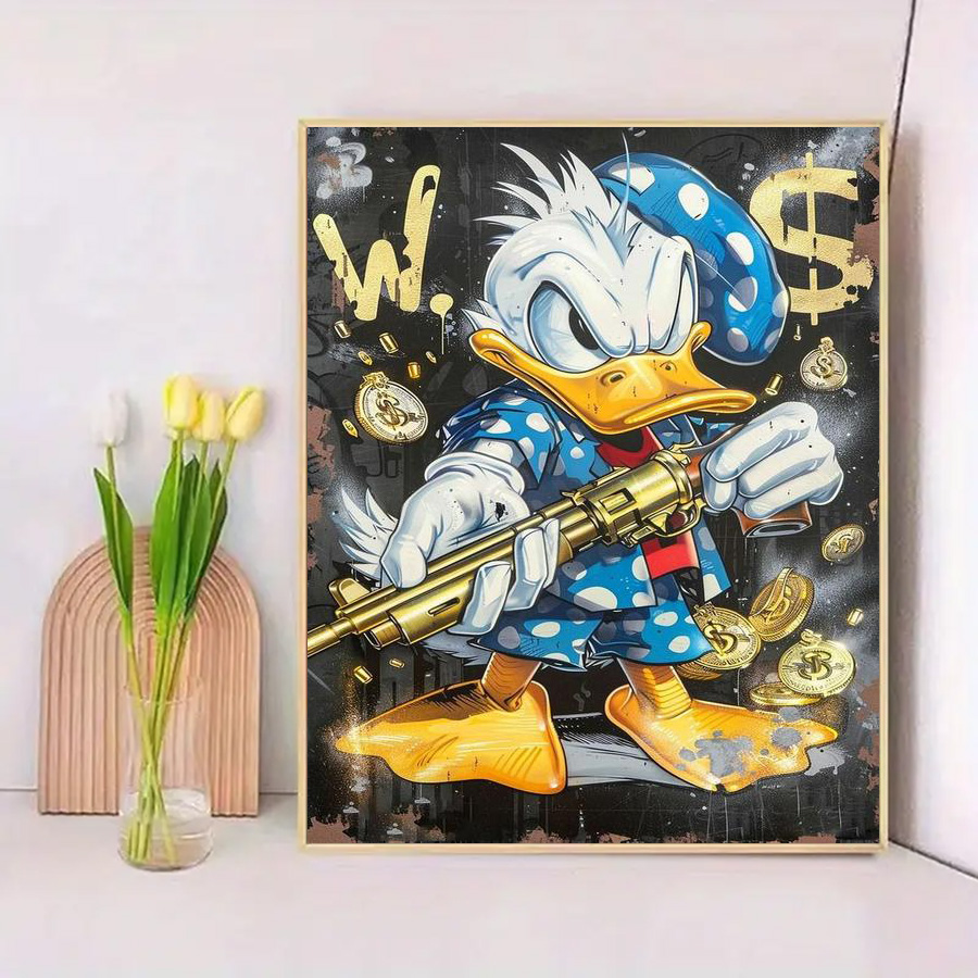 1 piece - Potdemiel-5D-DIY - F - огляд і ціна Art Craft Duck