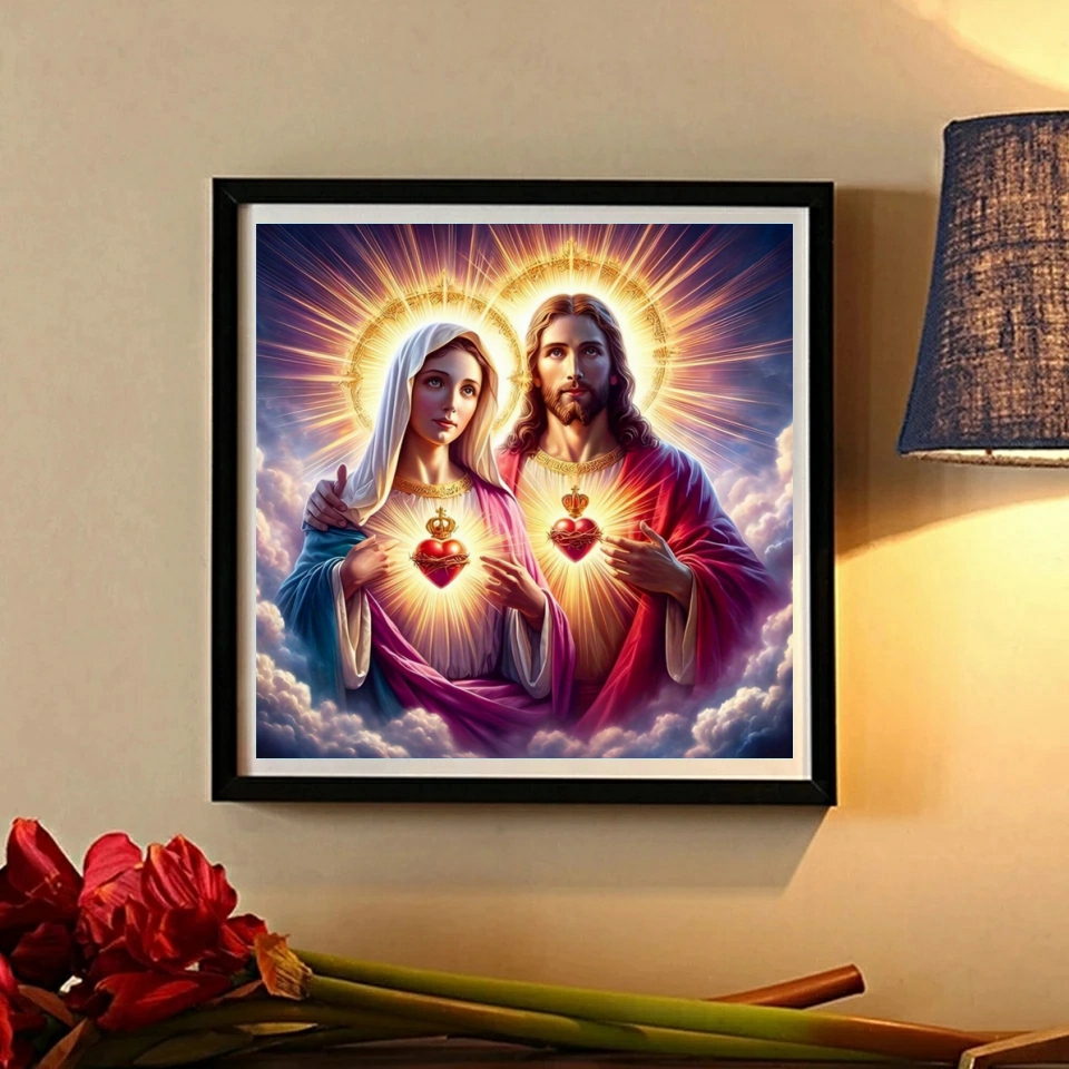 1pc frameless  Mother of Jesus - огляд і ціна Art Craft Love