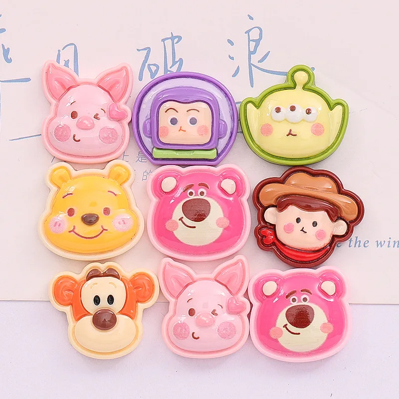 10Pcs Resin Cartoon Animation  - огляд і ціна Art Craft Dinosaur