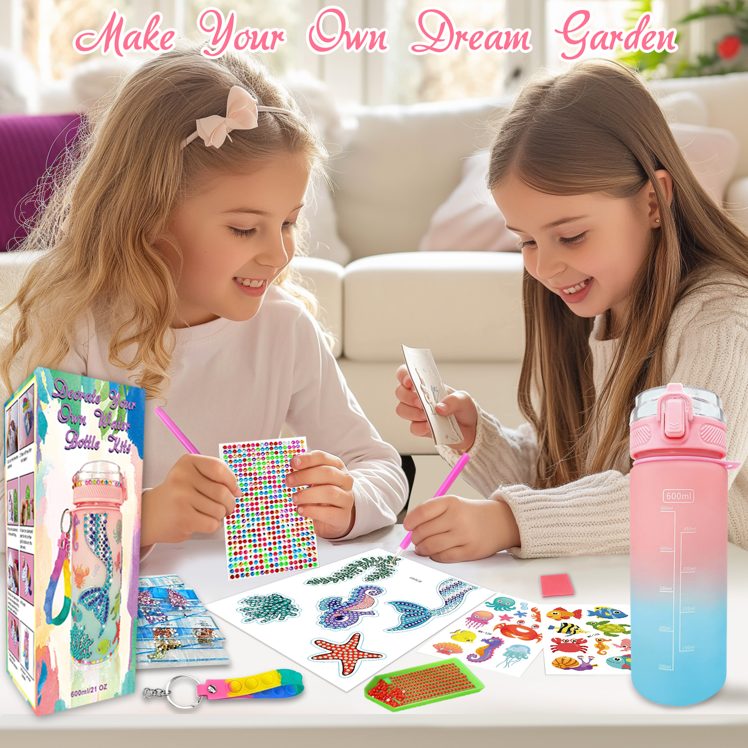Decorate Your Own Water Bottle - огляд і ціна Art Craft Kits For Kids