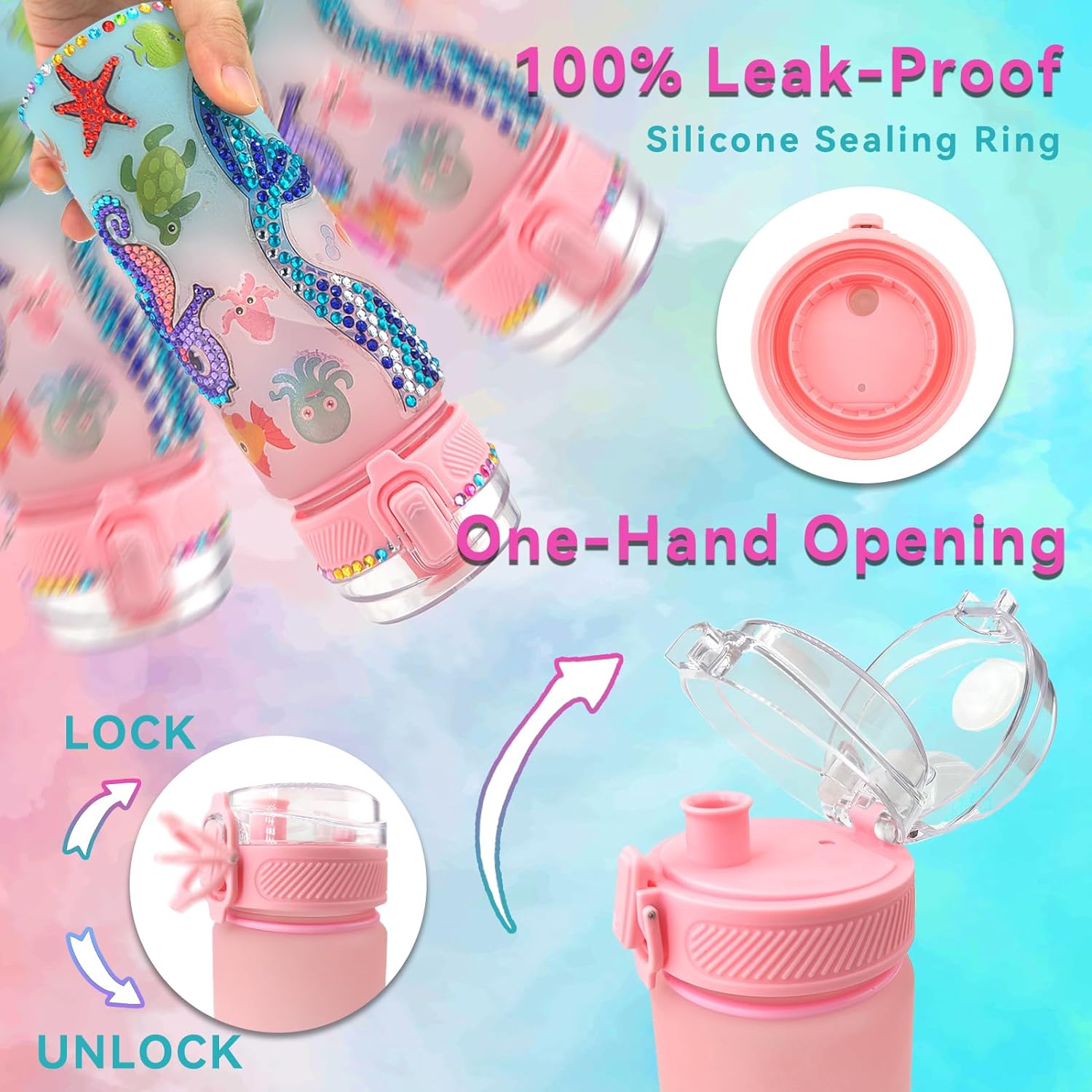 Decorate Your Own Water Bottle - огляд і ціна Art Craft Kits For Kids