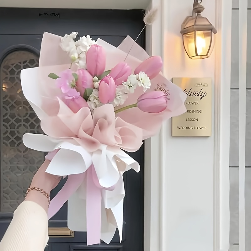 120Pcs - Removable Flower Wrap - огляд і ціна Art Craft Paper