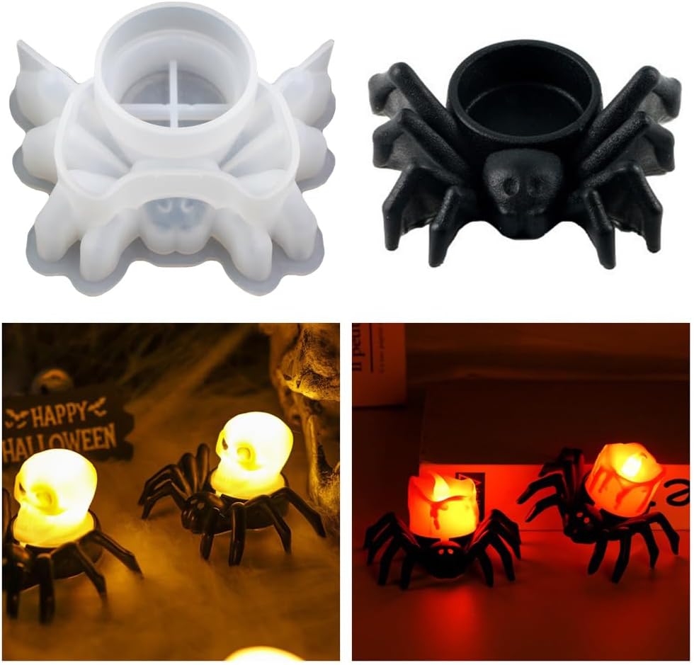 1Pcs Spider Candle Holder Shap - огляд і ціна Art Craft Halloween