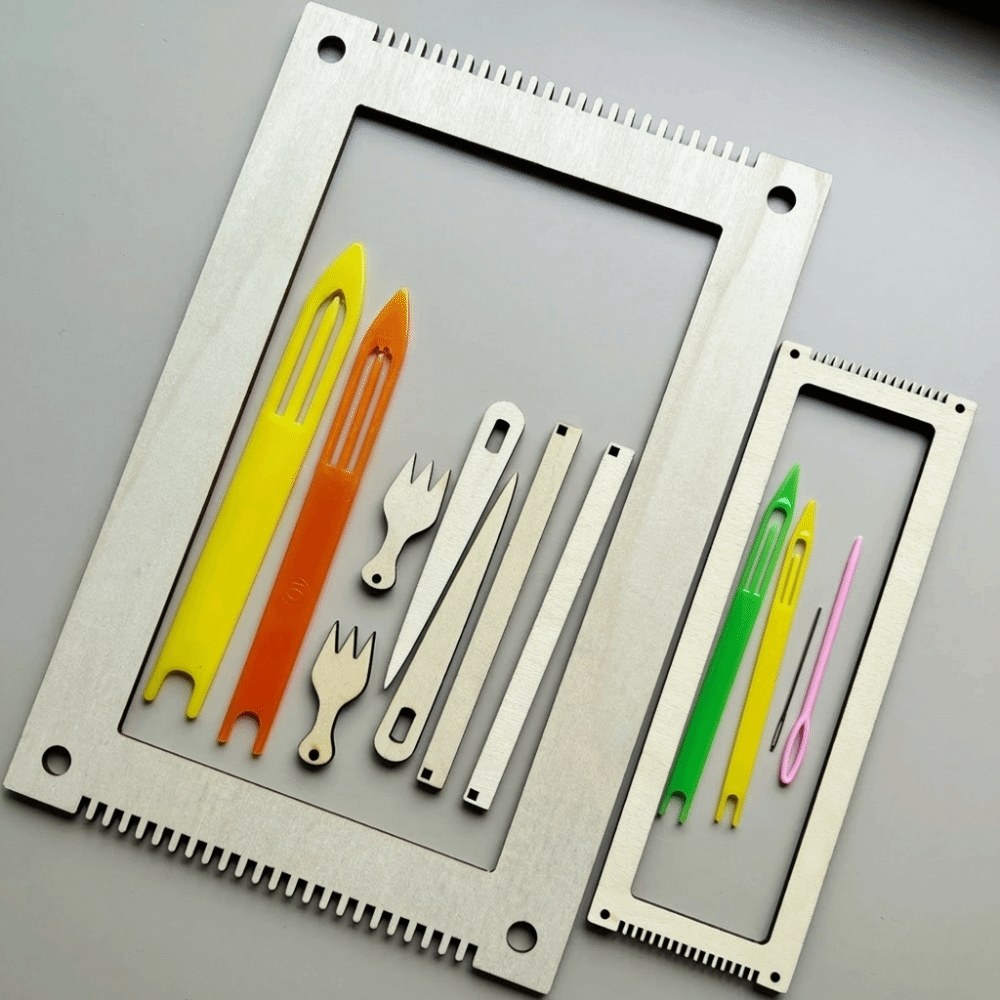Wooden Mini Loom Machine Small - огляд і ціна Loom Weaving Frame