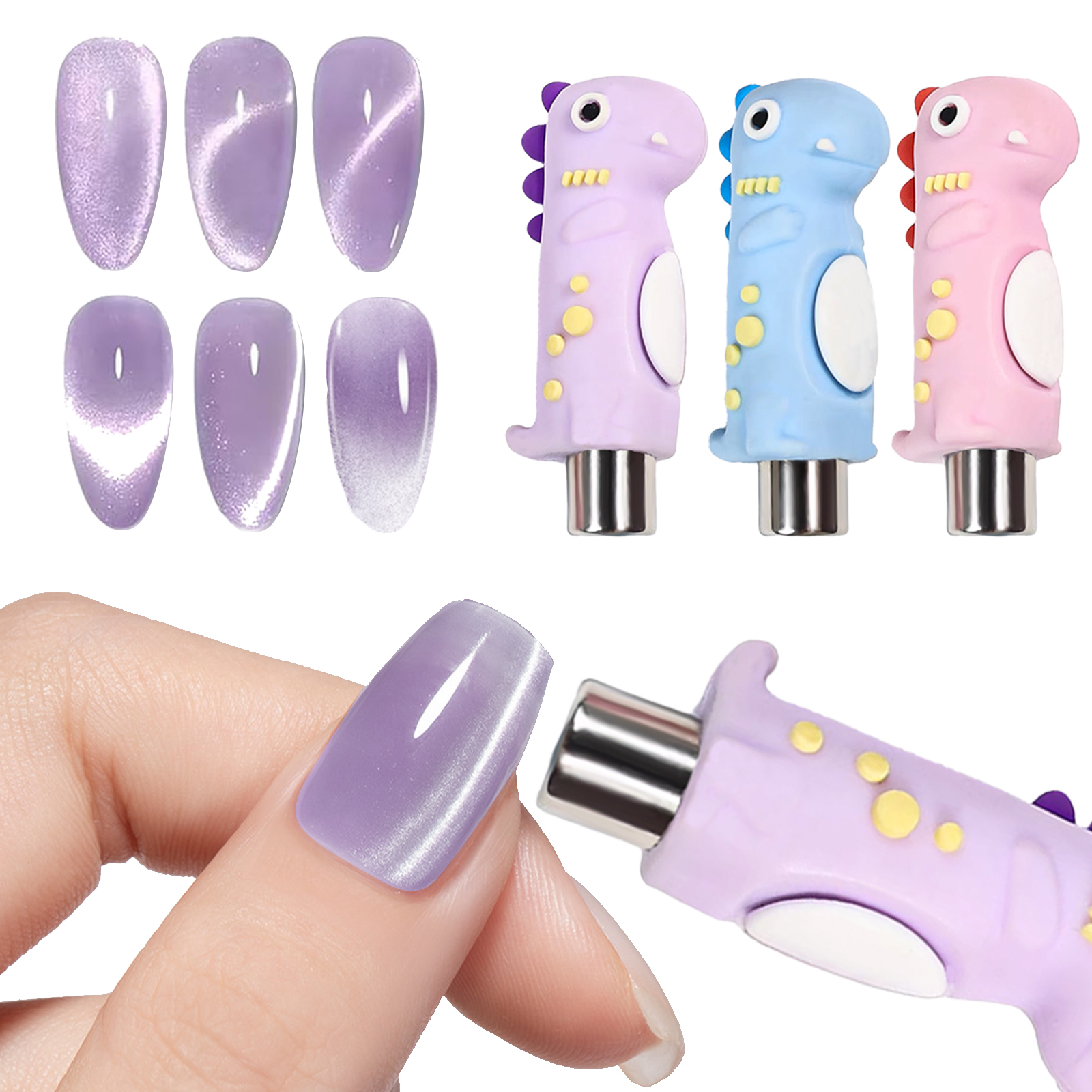 Dinosaur Nail Magnet Tool Doub - огляд і ціна Art Craft Dinosaur