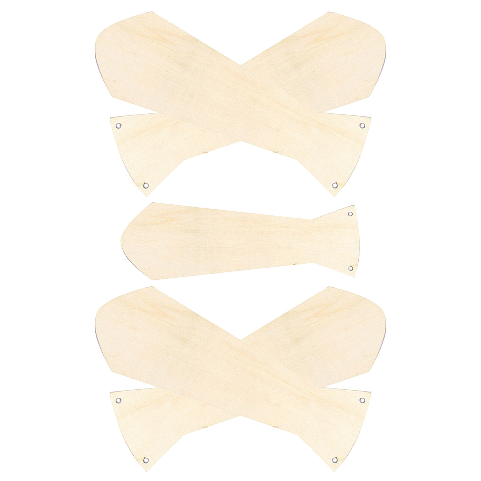 5Pcs Wooden Necktie Hand Paint - огляд і ціна Art And Craft For Father'S Day