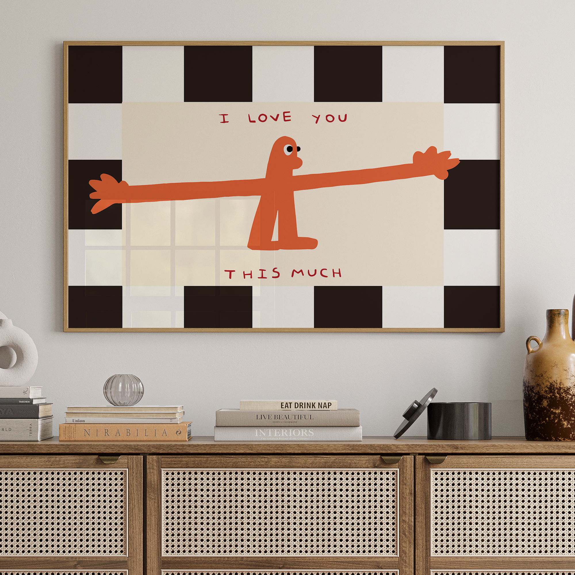 I Love You This Much Quote Wal - огляд і ціна Art Craft Love