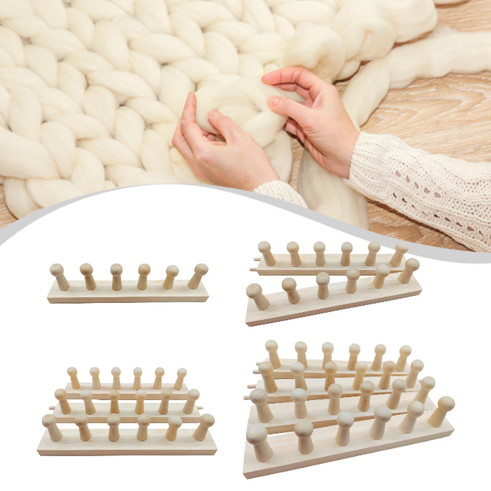 Chunky Yarn Weaving Loom Woode - огляд і ціна Loom Weaving Frame