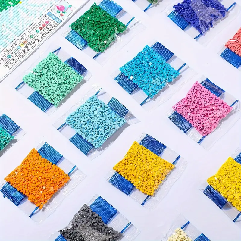 30 vivid colored diamond paint - огляд і ціна Diamond Painting Kit