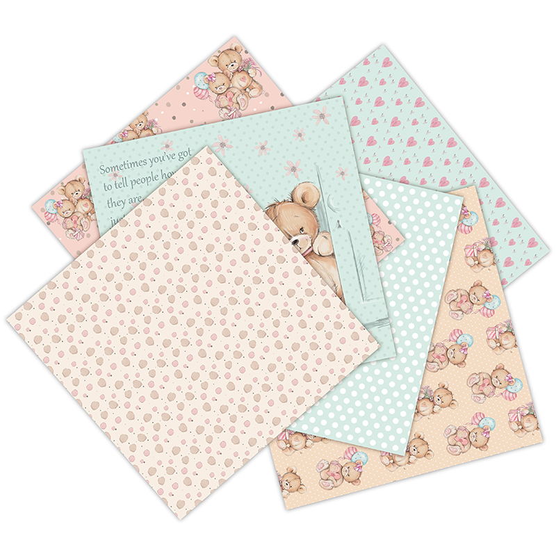 12 Sheets little bear Scrapboo - огляд і ціна Art Craft Halloween