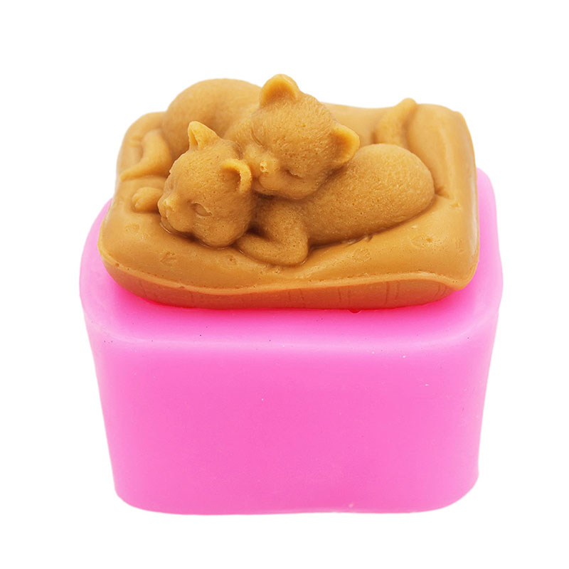 Non-Stick Silicone Cat Mould 3 - огляд і ціна Art Craft Cat