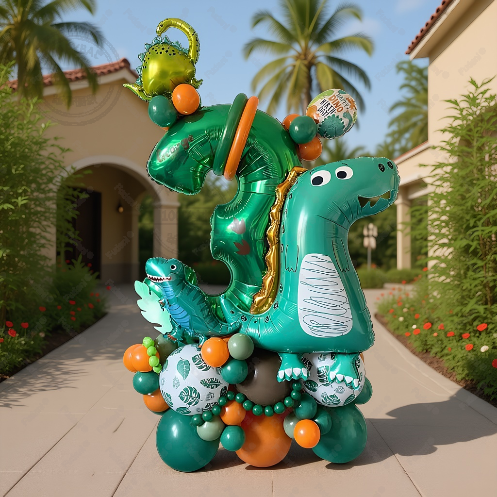 58pcs Carton Green Dinosaur Ba - огляд і ціна Art Craft Dinosaur