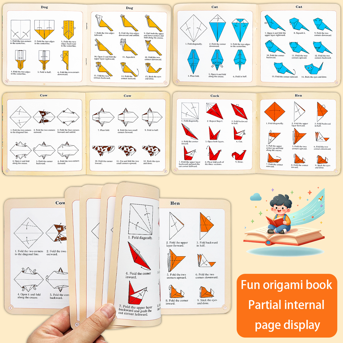Children's Origami Farm Toolki - огляд і ціна Art Craft Books